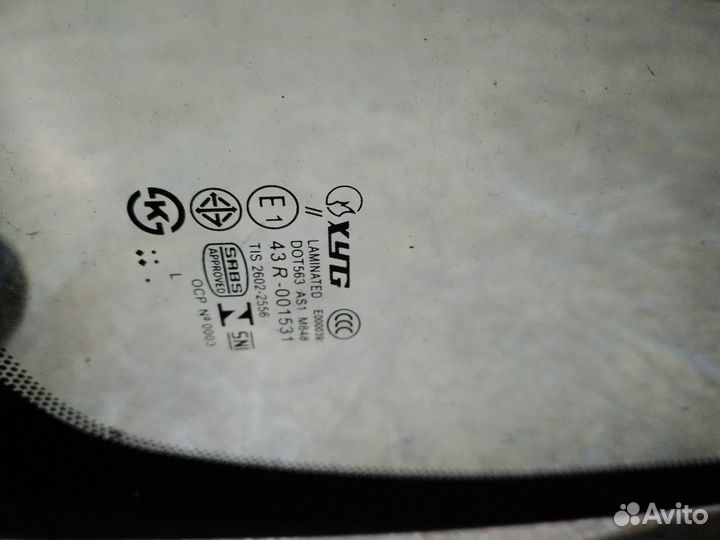 Лобовое стекло тойота венза