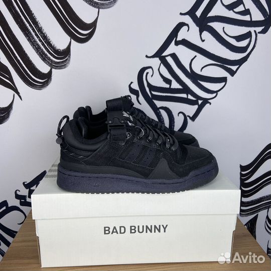 Adidas Forum x Bad Bunny Black