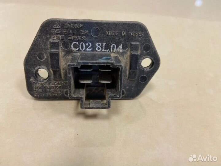 Резистор печки Nissan Almera Classic B10 QG16 2007