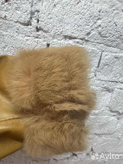 Куртка из натуральной кожи с мехом 44-46