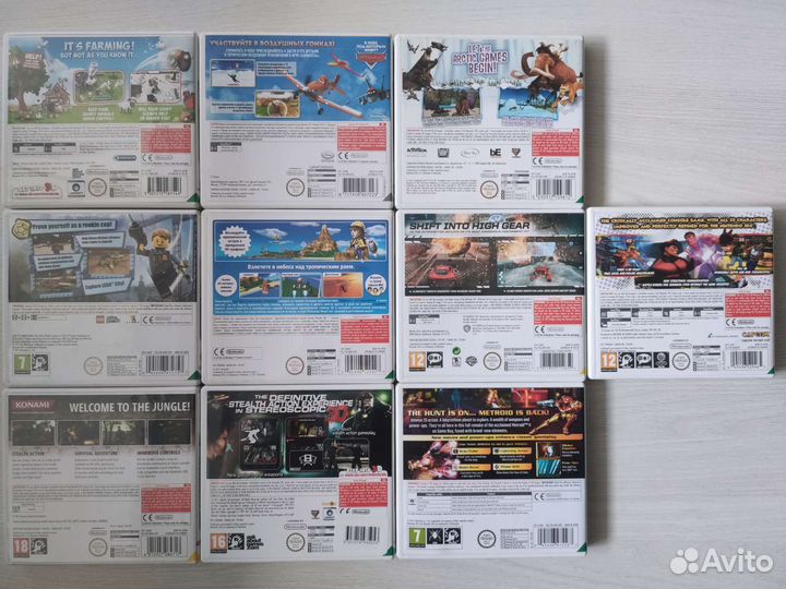 Игры Nintendo 3ds/Wii U/Wii
