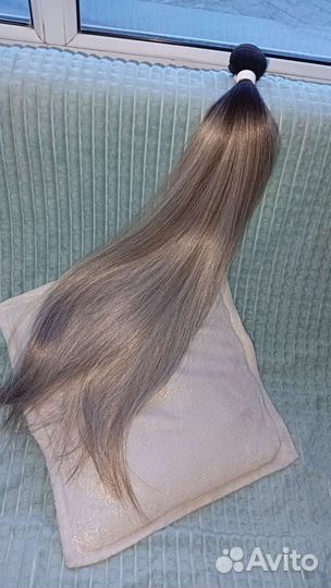 Волосы для наращивания омбре рассрочка