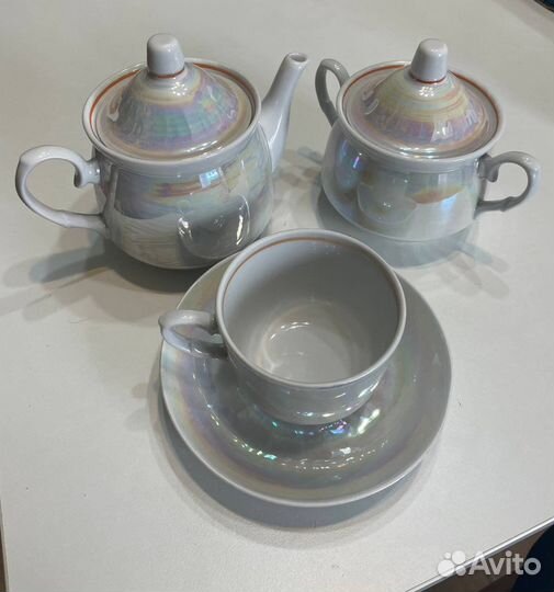 Чайный сервиз (перломутр)