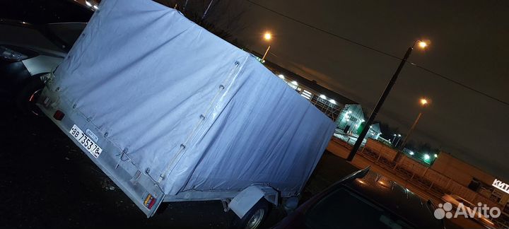 Прицеп вектор лав 81012В с тентом