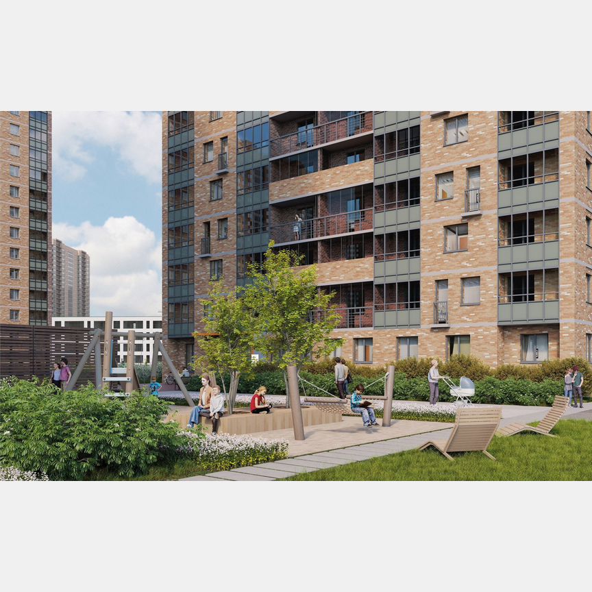 2-к. квартира, 55,8 м², 23/27 эт.