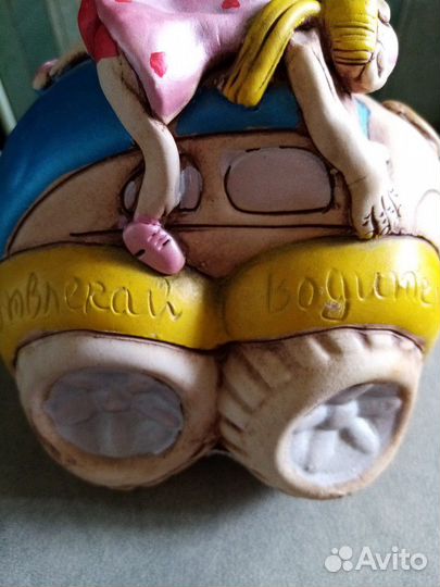 Новая прикольная копилка из керамики