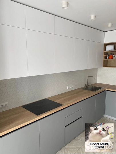 Кухня до потолка от производителя