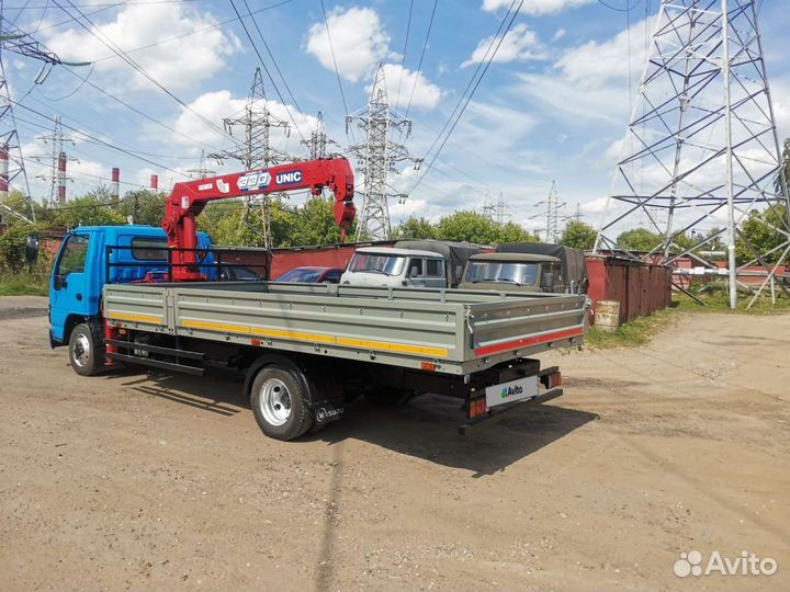 Isuzu NQR75 с КМУ, 2009