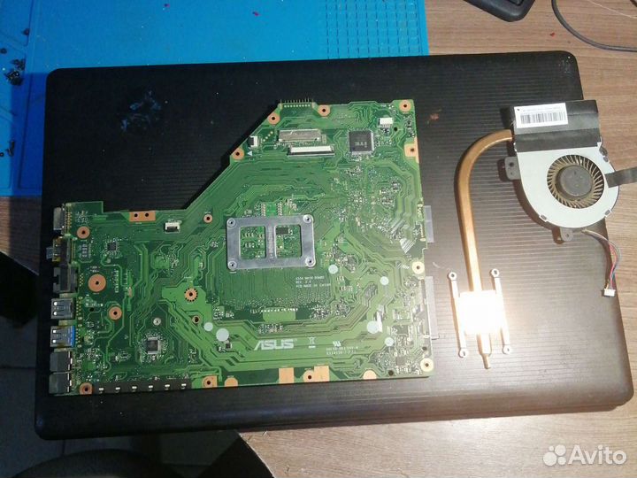 Ноутбук Asus x55a №46
