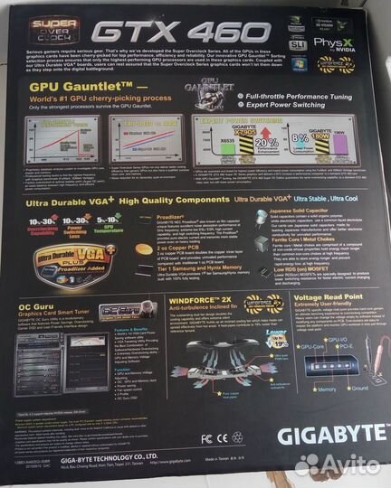 Gigabyte GTX460 Super OC