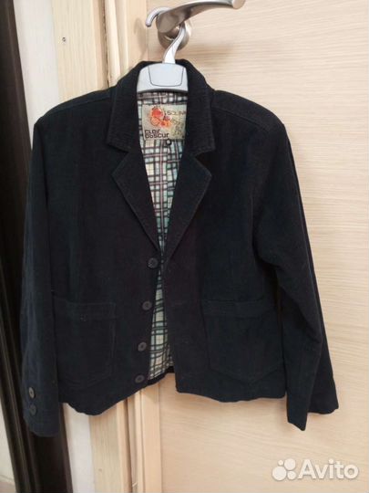 Пиджак вельвет 128