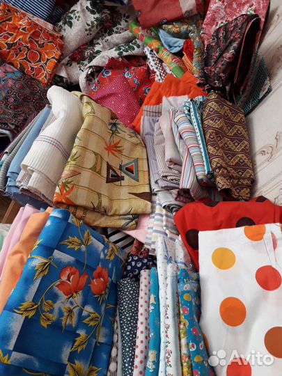 Ткани СССР для пеленок.постельного.олежды