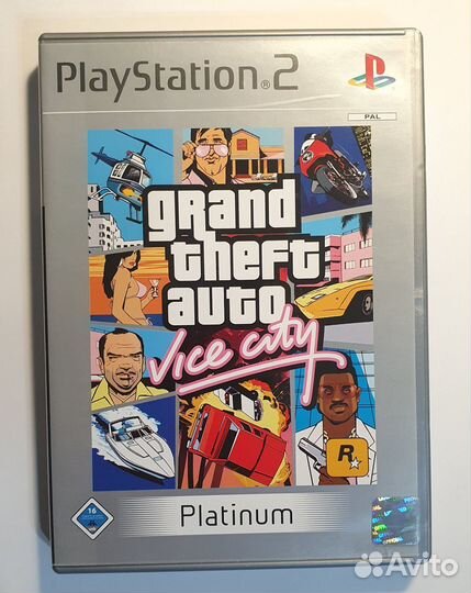 PS2. GTA Vice City. Лицензия