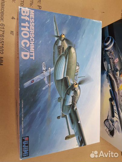 Сборная модель самолета 1/48 Messerschmitt Bf 110