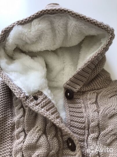 Вязанный набор / комплект на выписку осень-зима