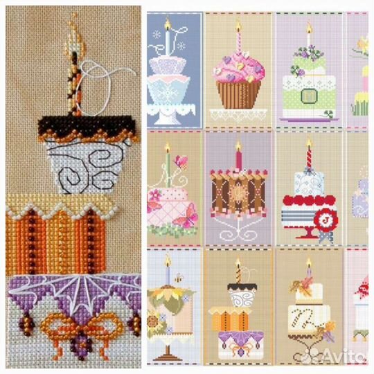 Схемы для вышивки mill hill Brooke's Books