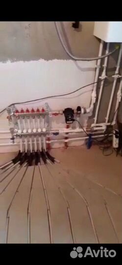 Монтаж отопления и водопровода