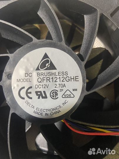 Кулер/вентилятор Antminer S9 L3+ S17 T17