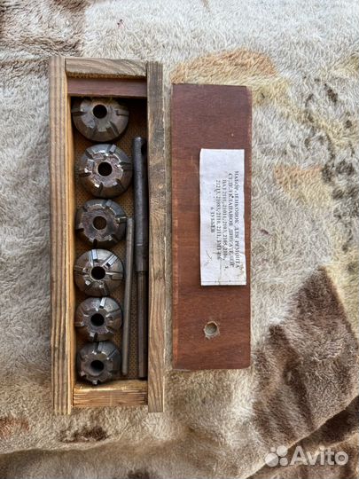 Набор зенковок для ремонта двигателя