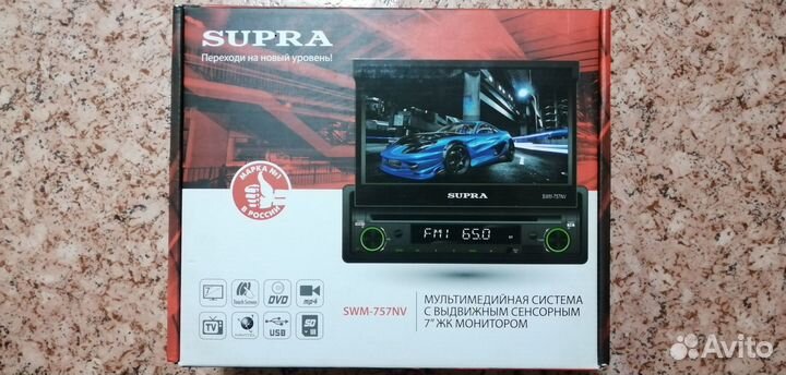 Автомагнитола Supra swm-757nv