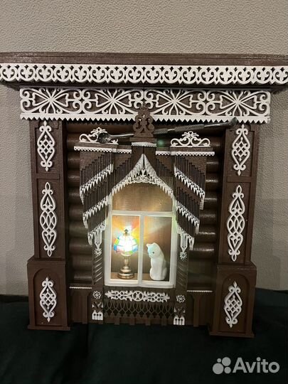 Готовая модель наличника 1:20