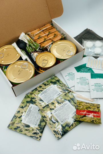 Сухпаек Халяль Mre Halal меню 1 4700 ккал 2.1 кг