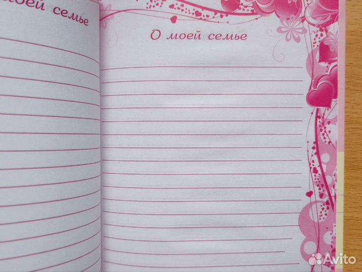 Книги для девочек 7-12 лет, анкета