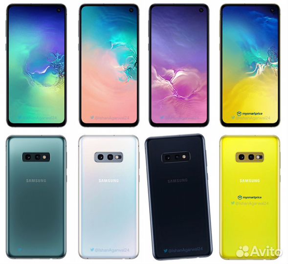 Задняя крышка samsung Galaxy S10/S10E/S10 Plus