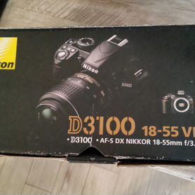 Зеркальный фотоаппарат nikon d3100