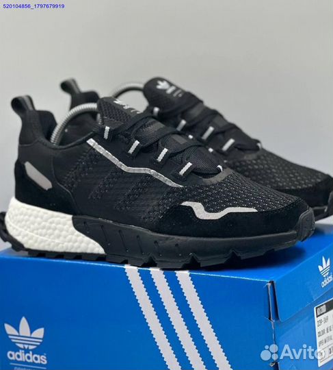 Кроссовки Adidas ZX 1000 Black (Арт.76037)