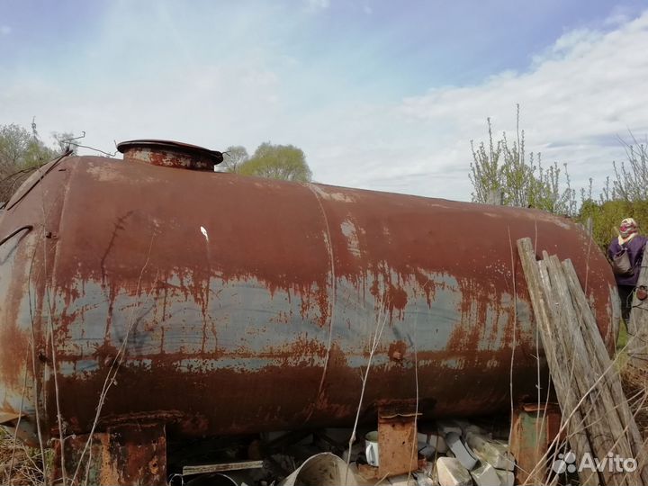 Бочка металлическая