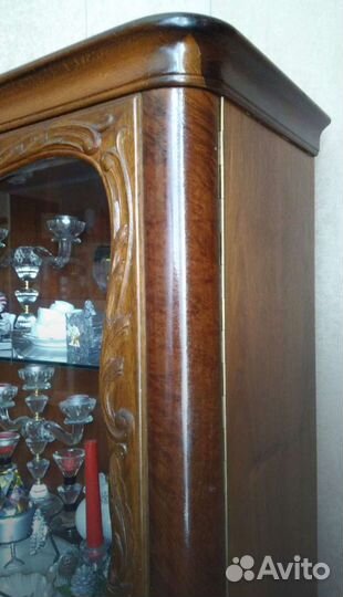 Старинный буфет, витрина 50-60 годов