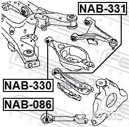 Сайлентблок NAB-330 NAB-330 Febest