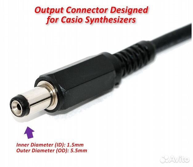 Редкий бп Casio AD-12