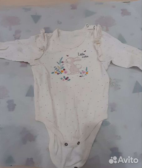 Новые детские вещи на девочку пакетом 68-74