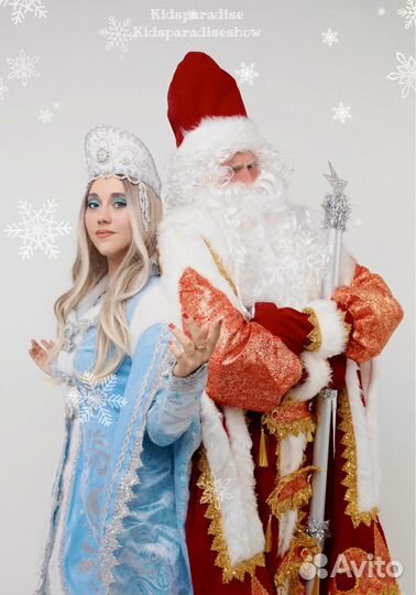 Дед мороз и Снегурочка на Новый год/ Аниматоры