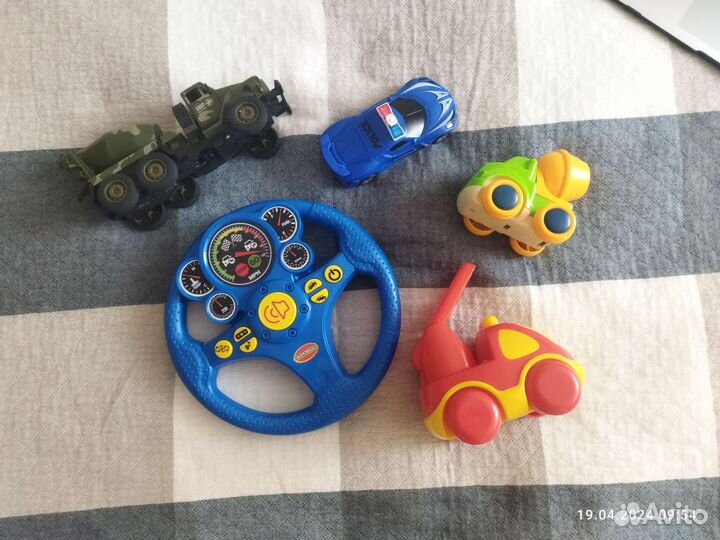 Детские машинки игрушки пакетом для мальчика