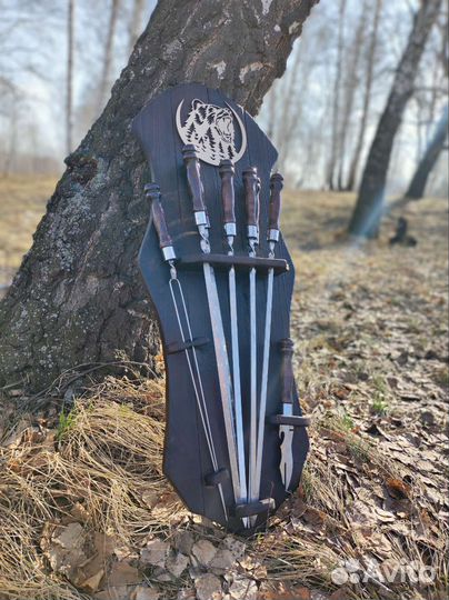 Щит с шампурами подарок,для друга