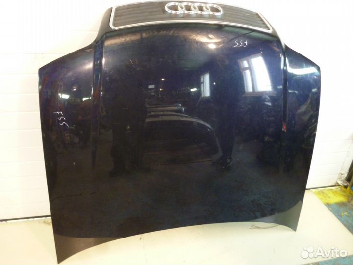 Капот Audi A6 C5 рестайлинг тёмный