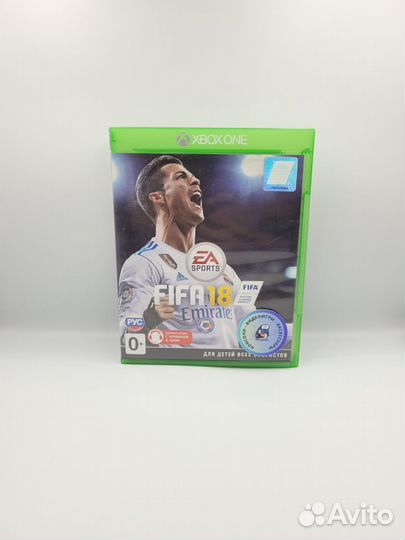 Fifa 18 xbox one (б/у, рус.)