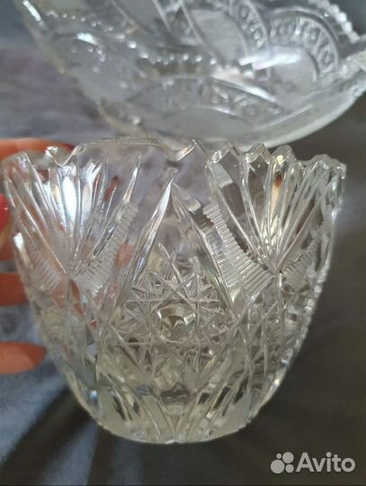 Салатницы хрустальные СССР