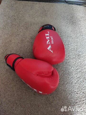 Боксерские перчатки aml 10 oz