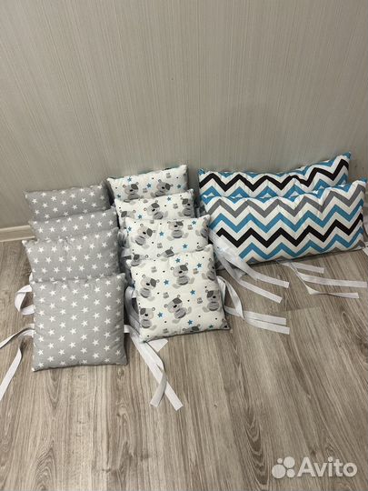 Бортики и кокон в кроватку