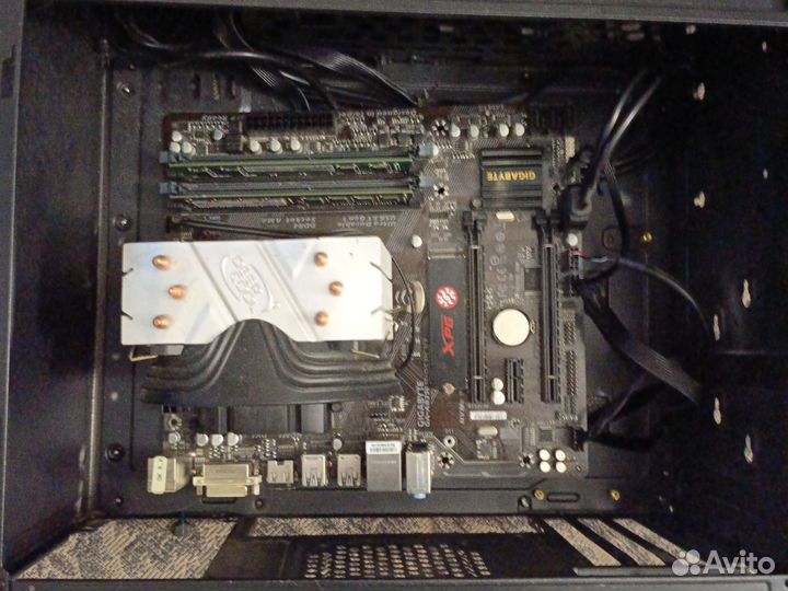 Райзен 1600х+Мат. плата