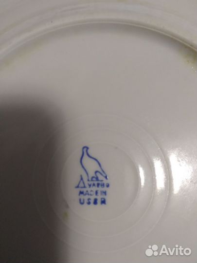 Тарелки Дулево СССР 6 штук