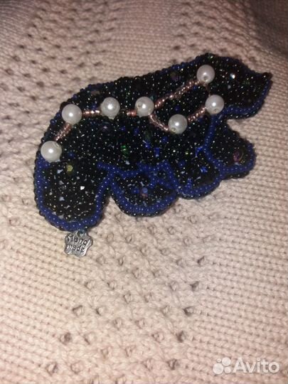 Брошь из бисера 
