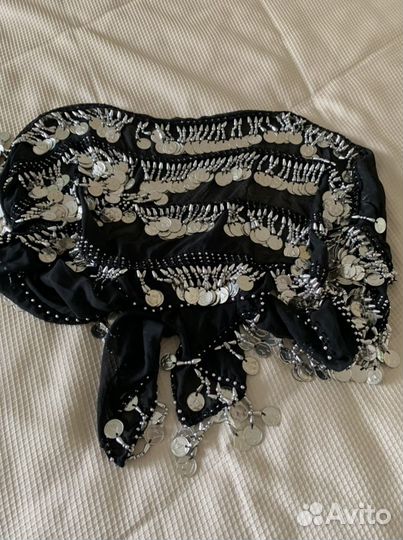 Пояс для восточных танцев и шапочки