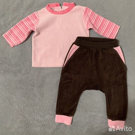 Вещи на девочку 3-9 месяцев