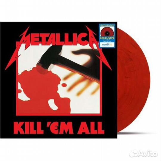 Metallica - Kill'em all (цветной красный винил)