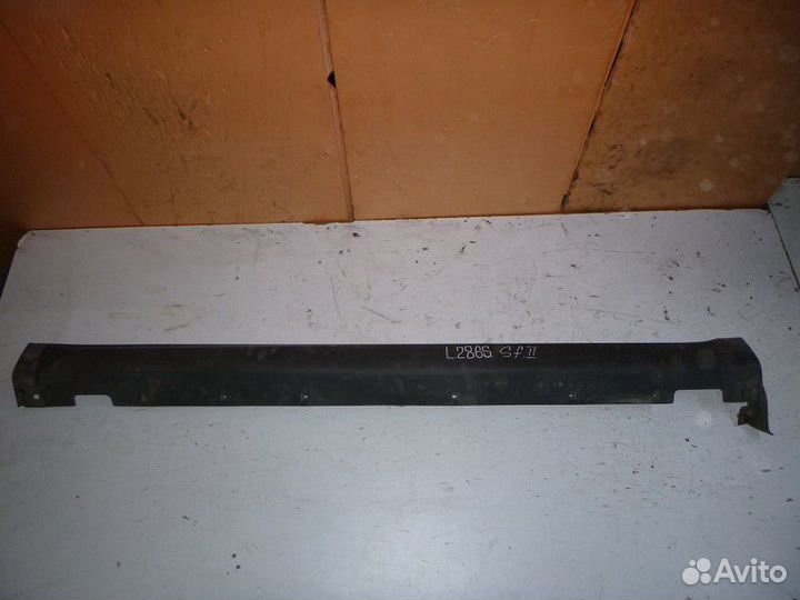 Накладка на порог левая hyundai santa FE (SM) 2000